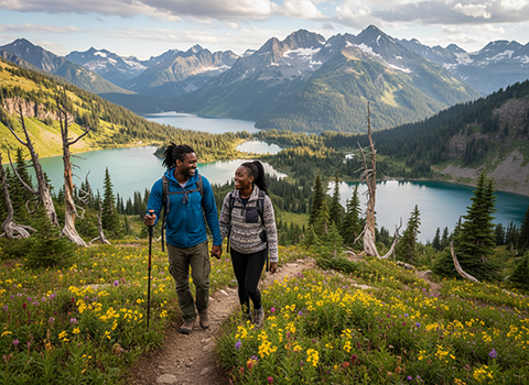 Chain Lakes Loop Trail